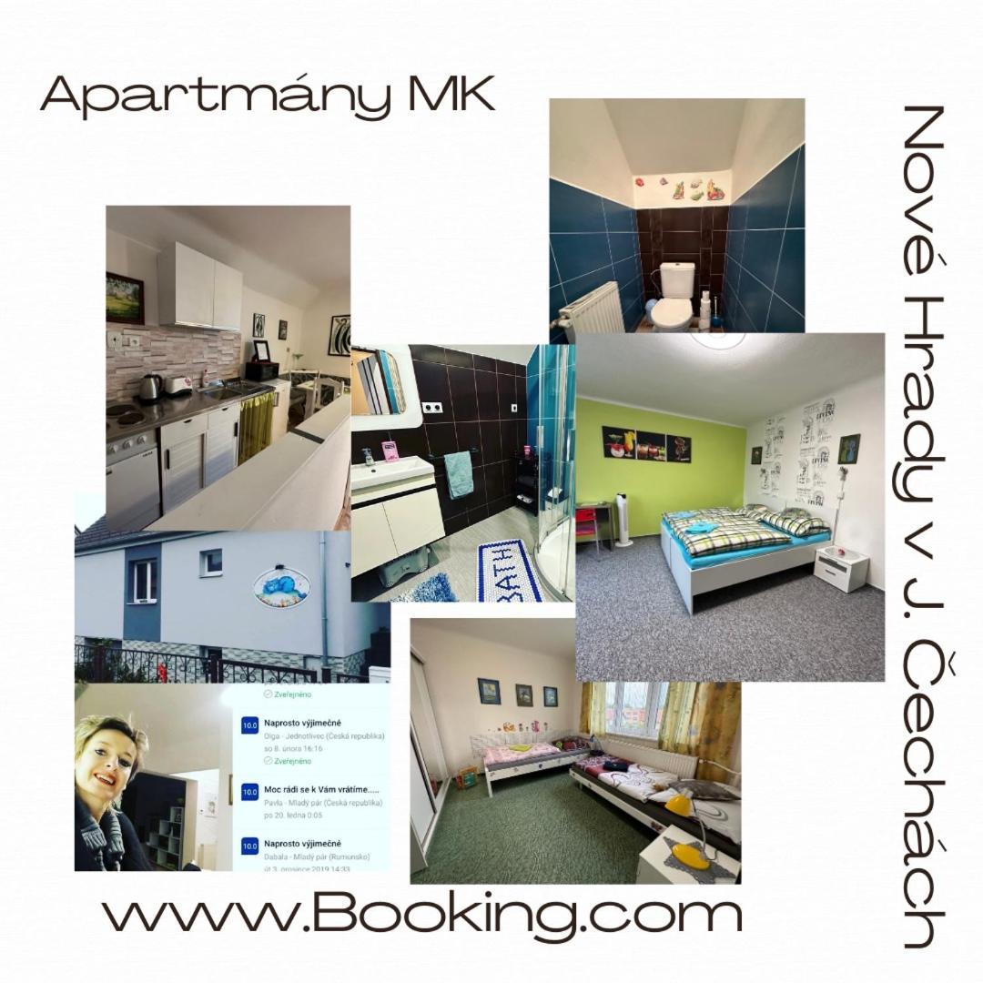 Apartmany Mk U Modre Kocky Nove Hrady  Exterior photo